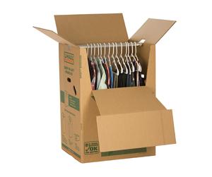 Shorty Wardrobe® Moving Box